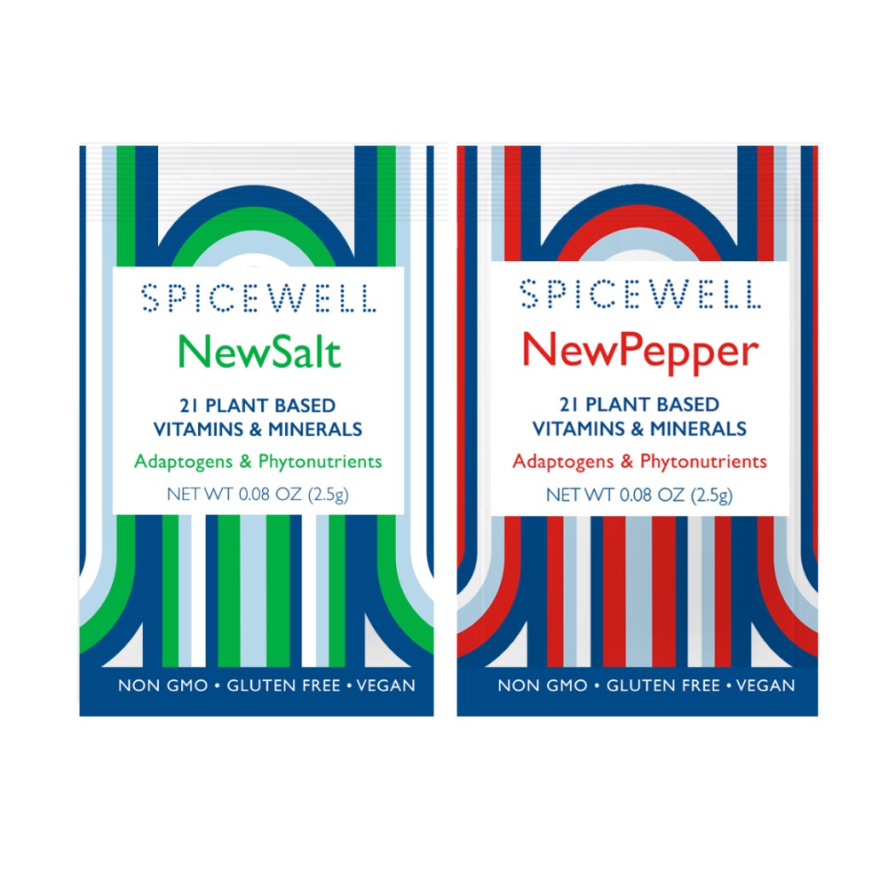 Spicewell - Product - New Salt And New Pepper Sachets - Front